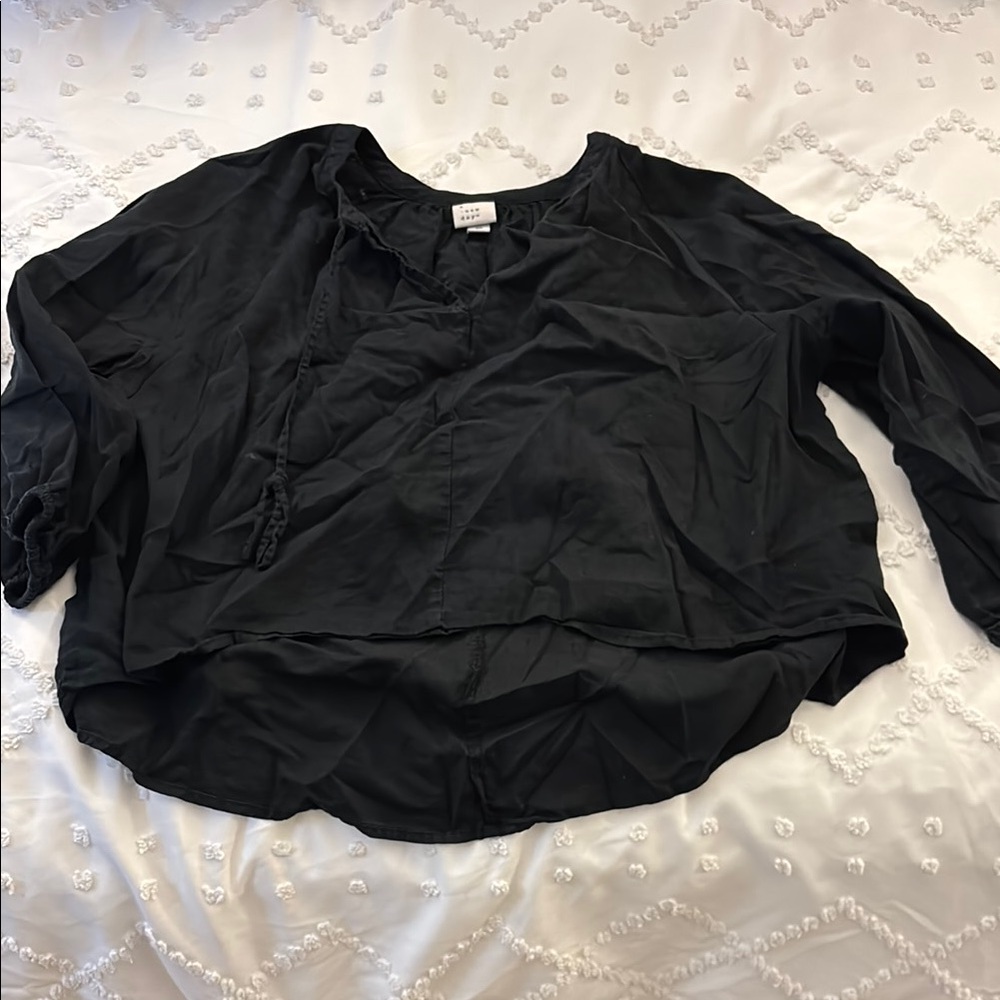 Elegant Black Women's Top